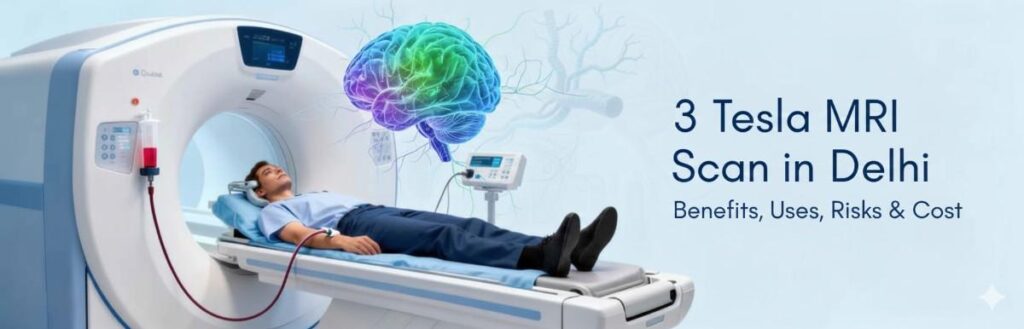 3 Tesla MRI Scan in Delhi Benefits, Uses, Risks & Cost