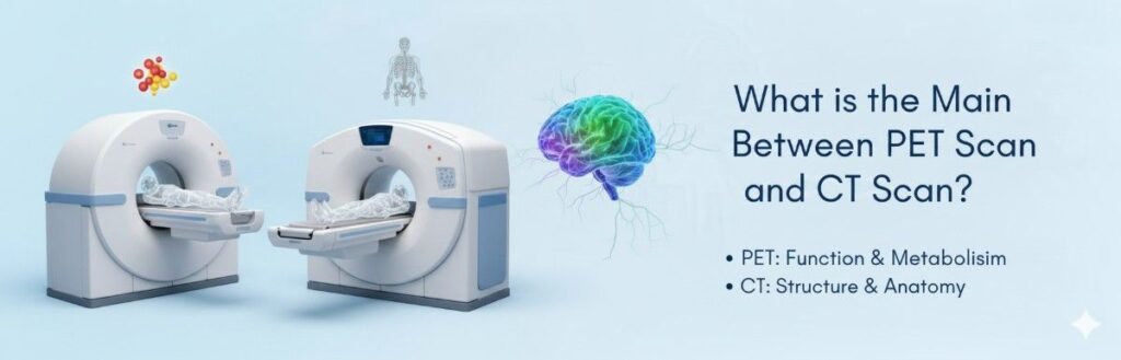 Main Difference Between PET Scan and CT Scan